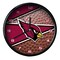 The Memory Company 11.5" Pink and Brown NFL Arizona Cardinals Wall Clock